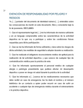 Exención de Responsabilidad-Deportes Peligrosos