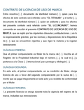 Contrato de Licencia de Uso de Marca