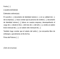 Carta Constancia de Salario