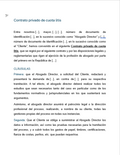 Contrato de Cuota Litis