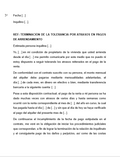 Terminación de la Tolerancia por Atrasos en Pagos de Arrendamiento