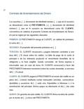Contrato de Préstamo de Dinero